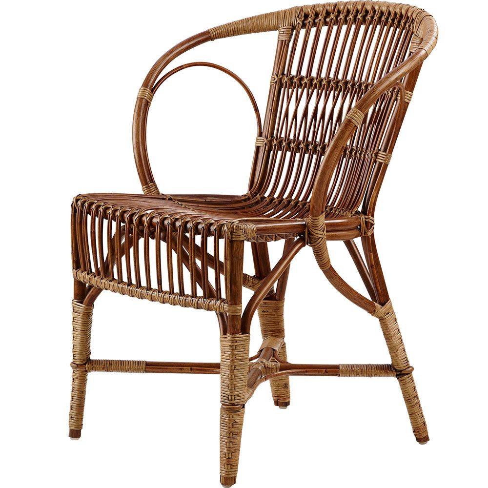 Robert rattan chair Antique