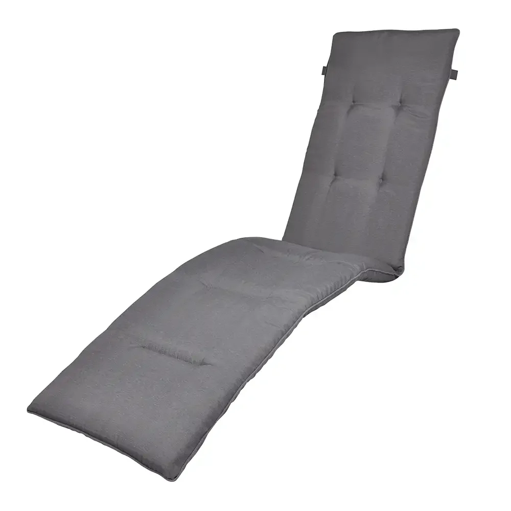 Deck chair cushion Grey fiber