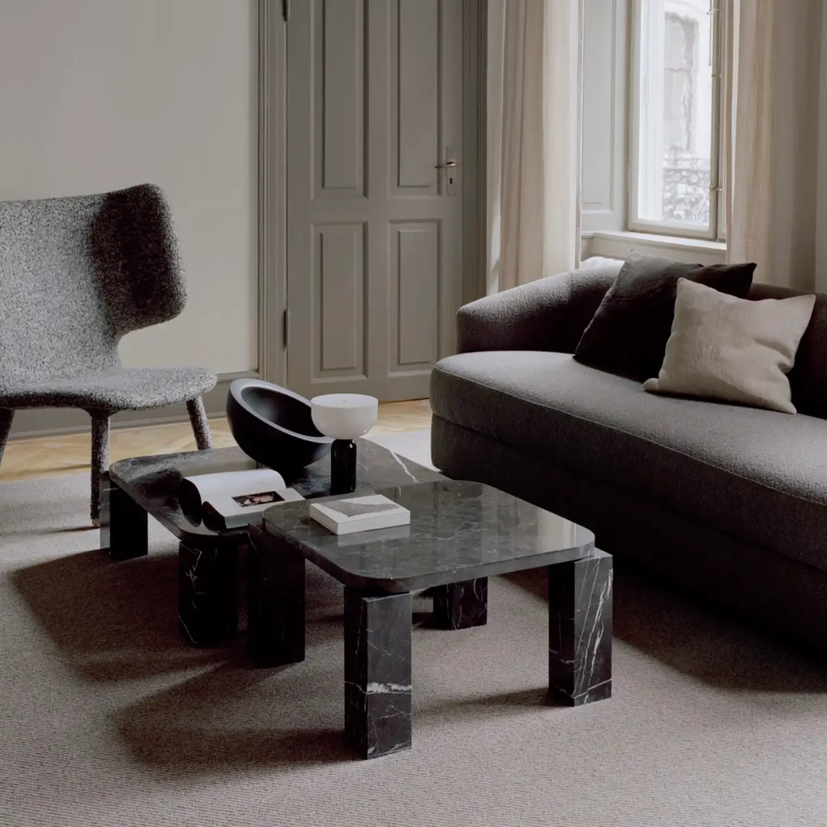 Atlas Coffee Table 60x60 Costa Black