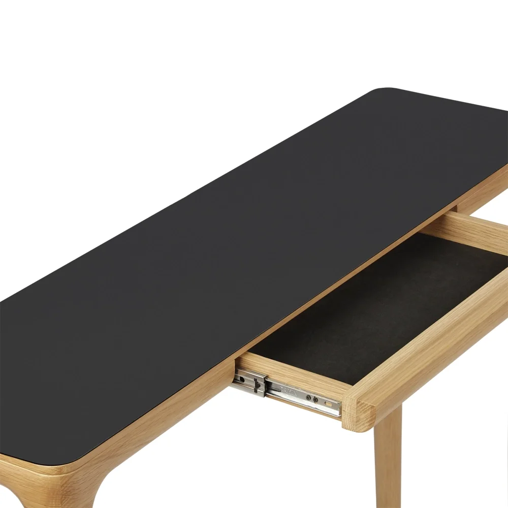 Heart'n'Soul Relief table 110x30x82 Oak/Black