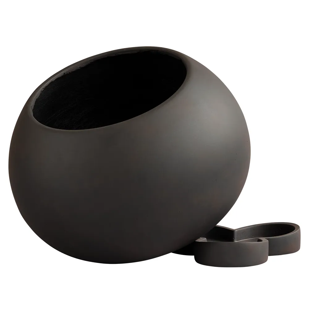 Urchin pot Big - Coffee