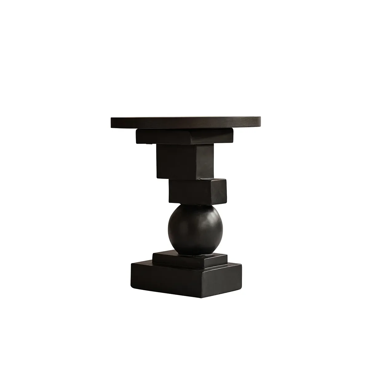 Artist Side Table - Coffee Black Oak