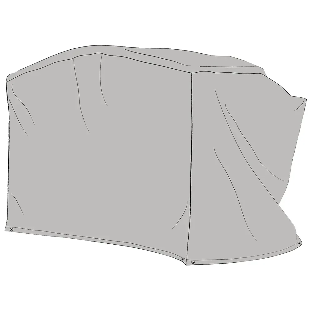 Swing sofa cover arched Grey