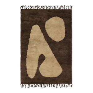 Wool Rug Abstract 120x180 cm