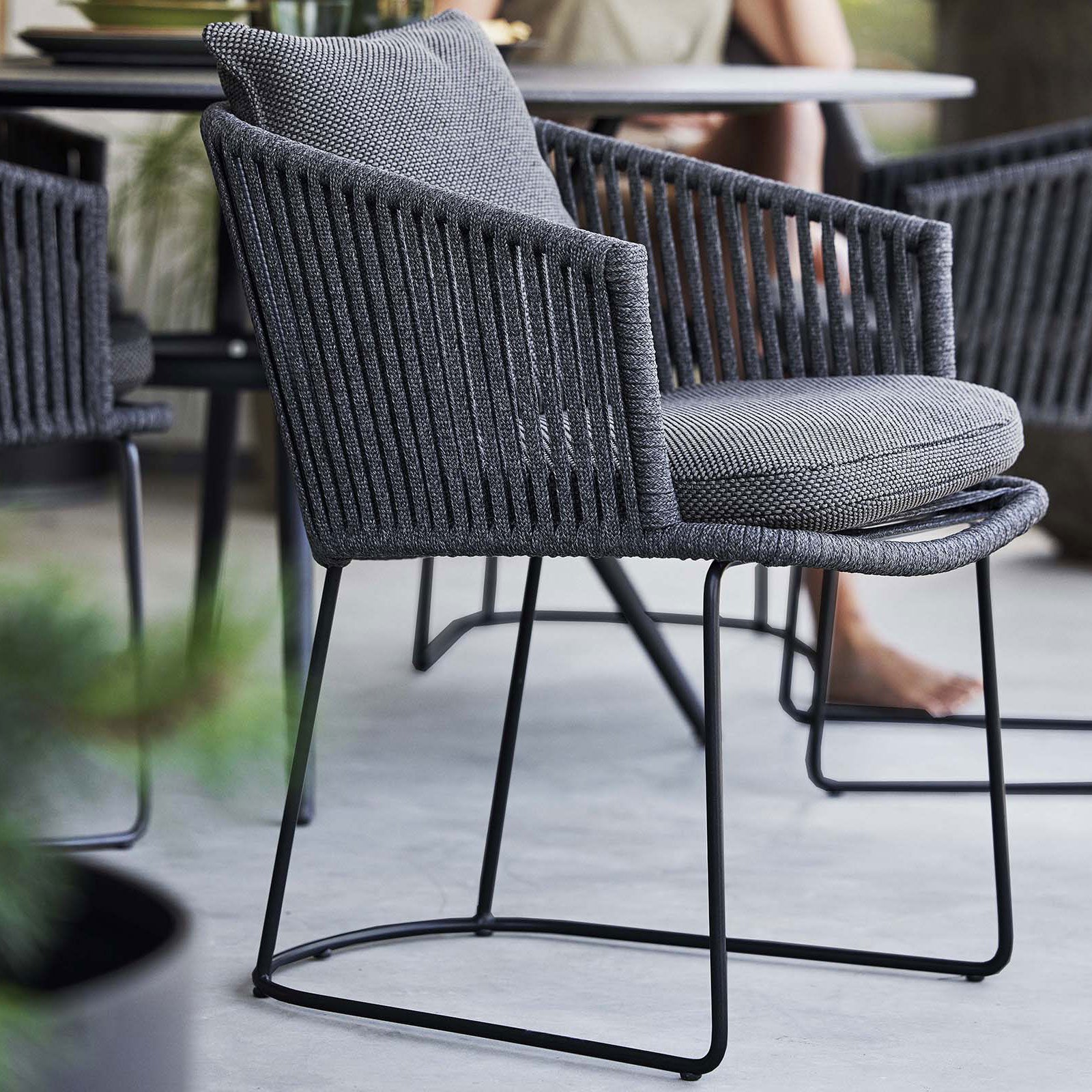Moments Armchair Dark grey