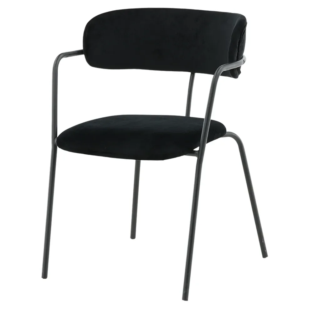 Arrow Dining Chair Black 2-pack