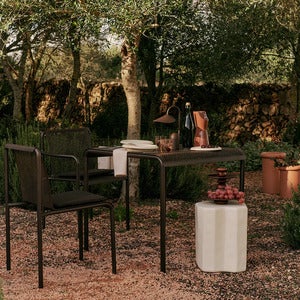 Dapple Dining table 80x80 cm Dark Chocolate