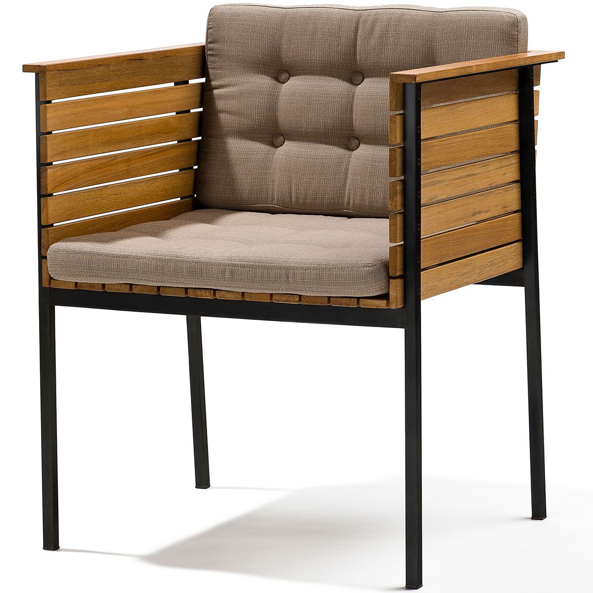 Häringe dining chair Teak/Black