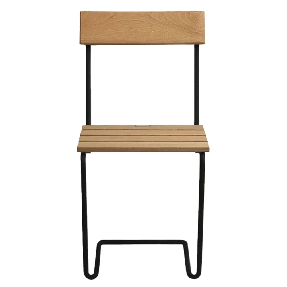 Chair 1 Oiled Oak / Black Frame