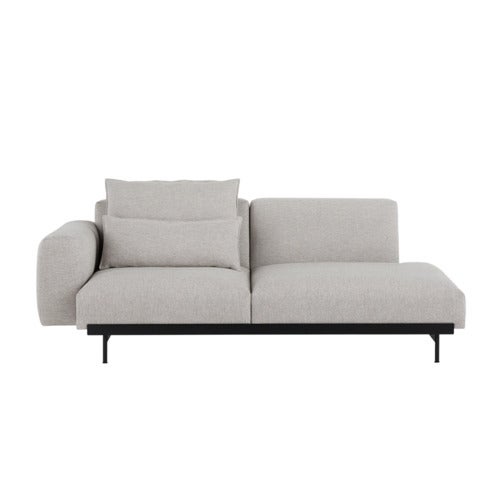 In Situ 2-seat modular sofa Config 3 - Clay12/Black