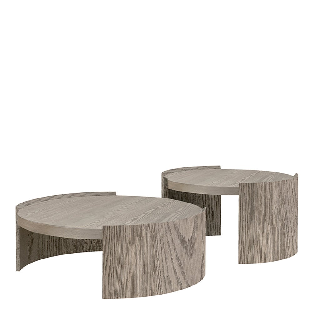 Oakland coffee table Ø80 cm Antique grey