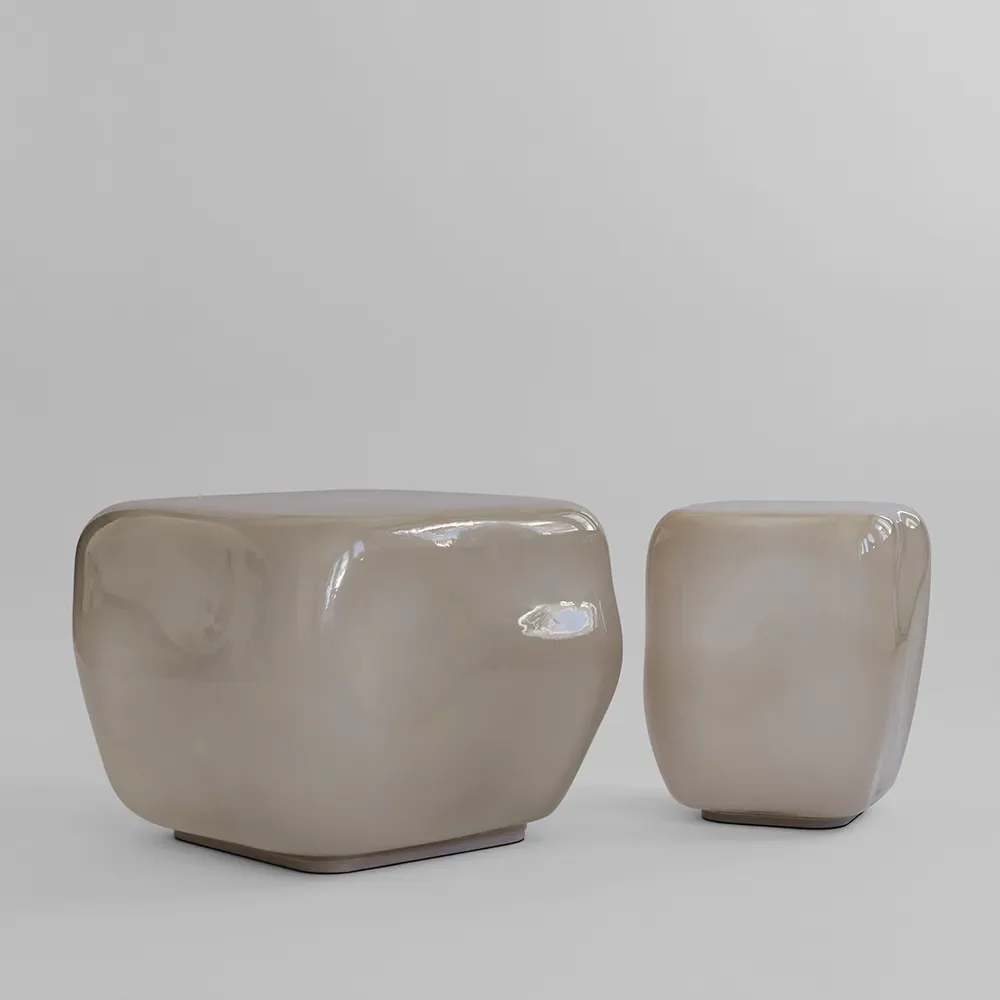 Ishi Coffee Table, Mini - Smoked Desert