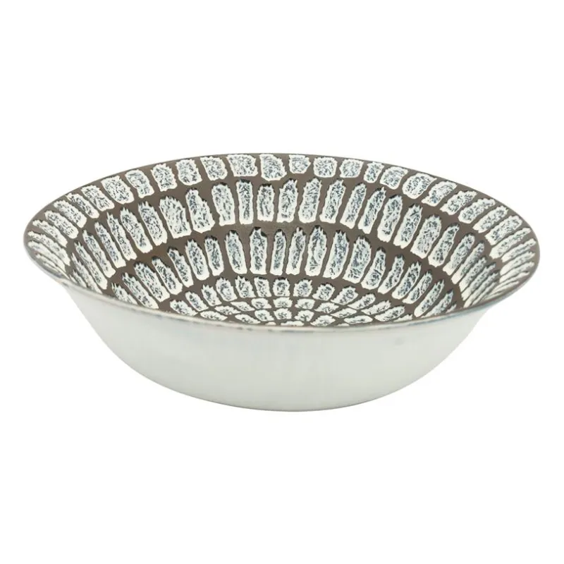 Isoko Bowl 33x31,5x8 cm Earthenware Brown