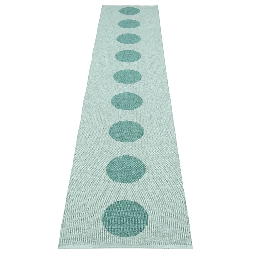 Vera Pop carpet Jade/Pale Turquoise 70 x 360cm