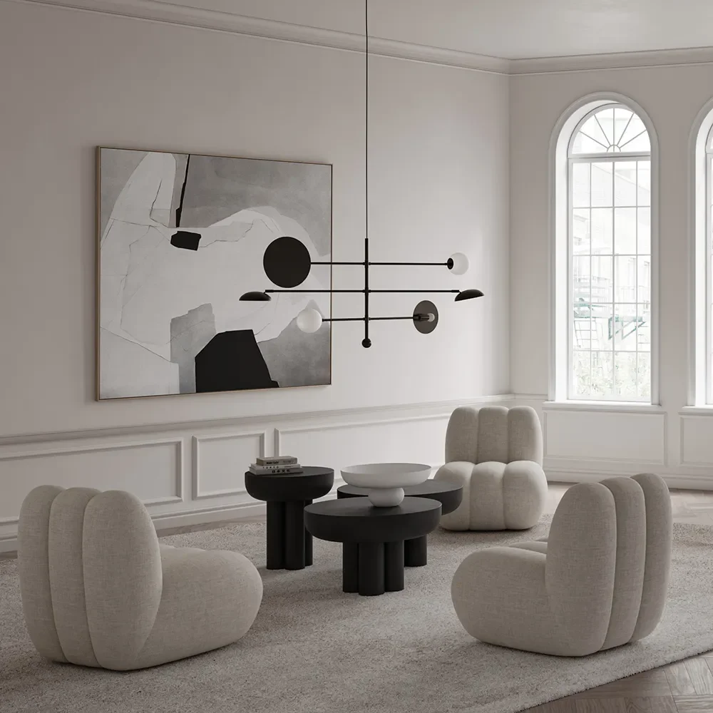 Crown Table, Low - Coffee