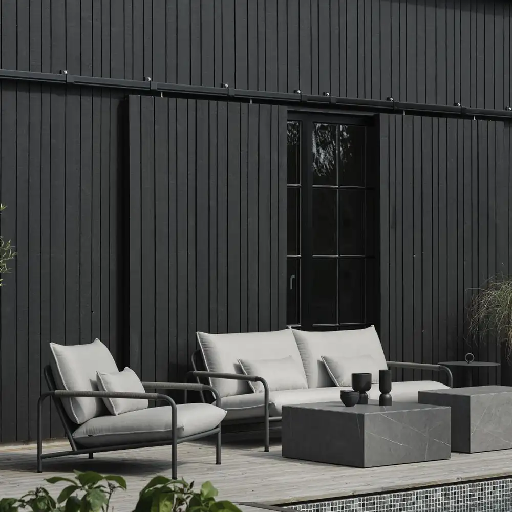 Lerberget 2.5-seater sofa anthracite / ash