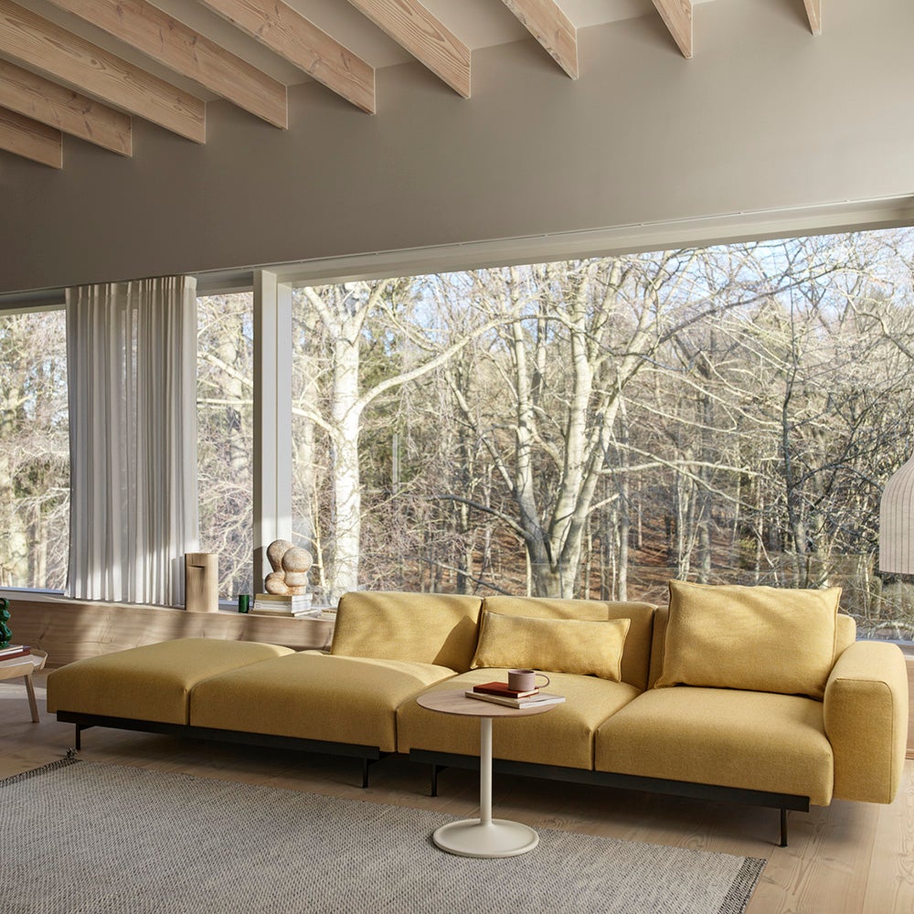 In Situ 2-seat modular sofa Config 1 - Ecriture240/Black