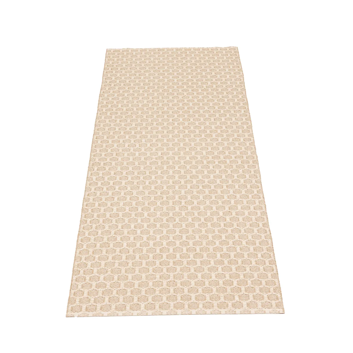 Reversible Plastic Rug MIMI Beige/Vanilla 70x300 cm