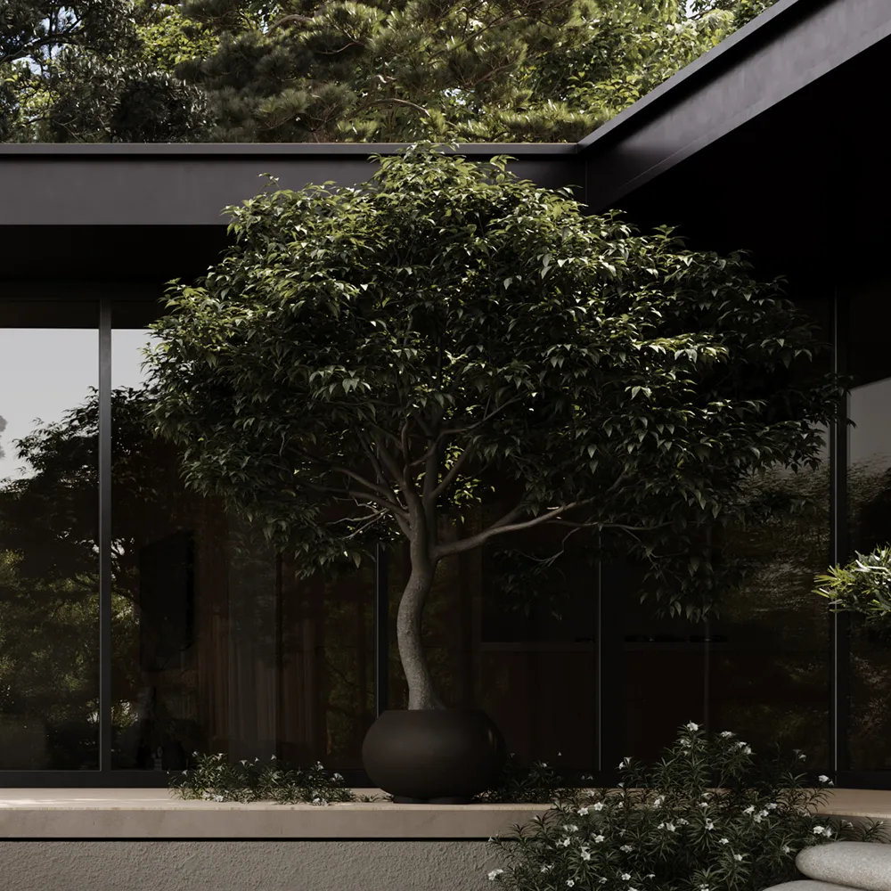 Urchin pot Big - Coffee