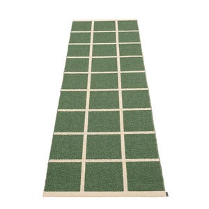 Woven Rug Criss Leaf 70x225 cm