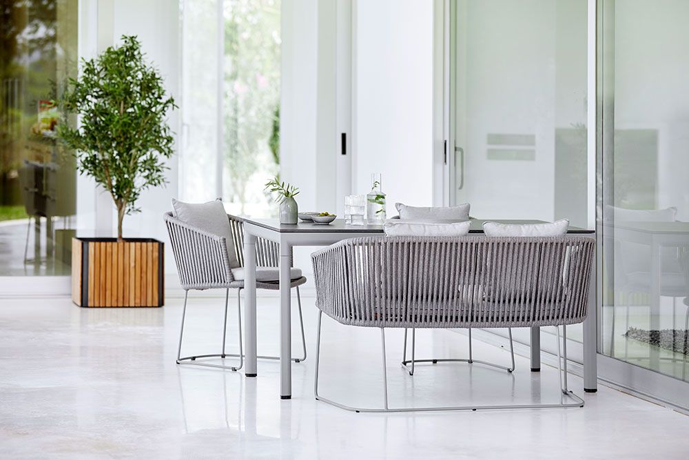 Moments Dining Sofa Grey