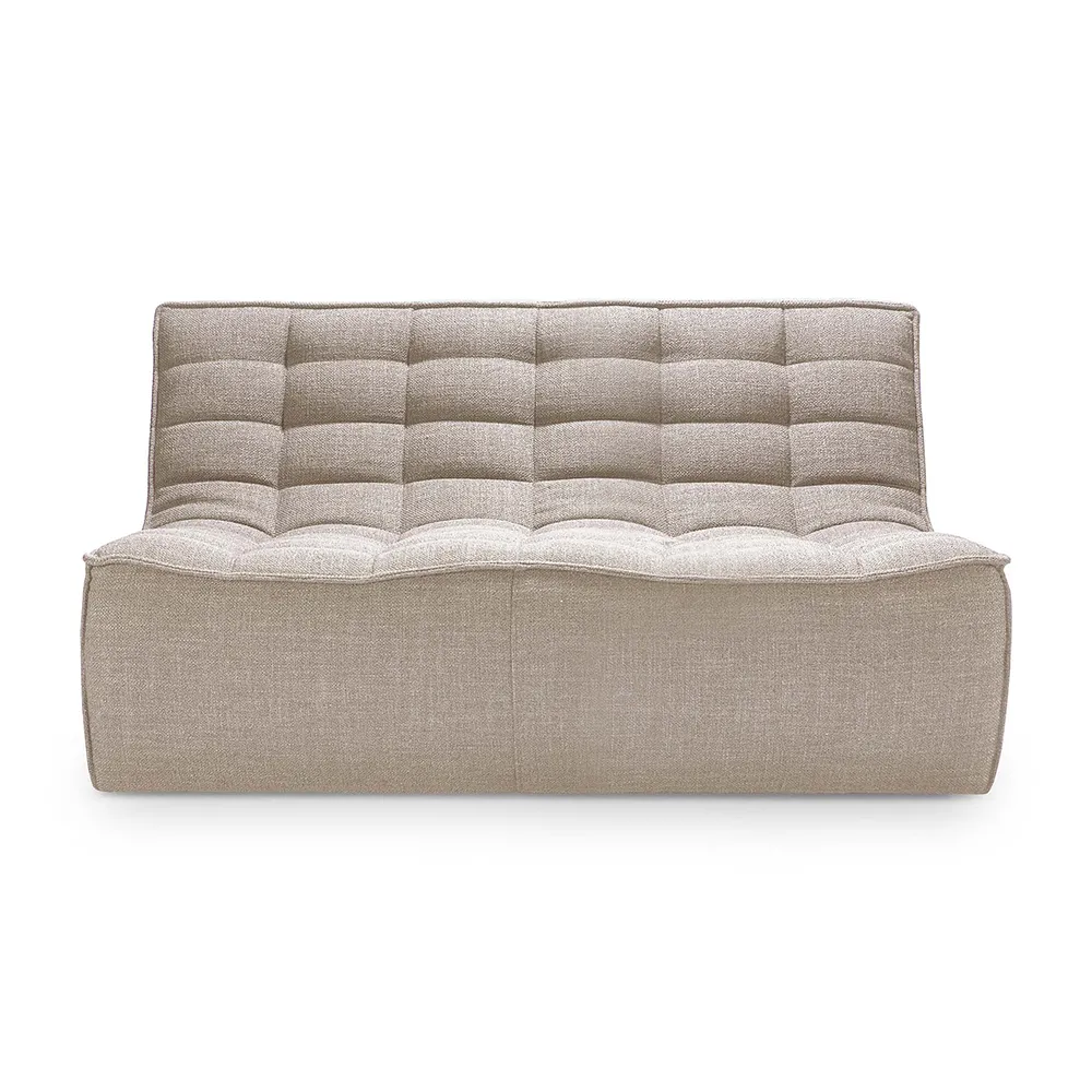N701 2-seater sofa Beige 
