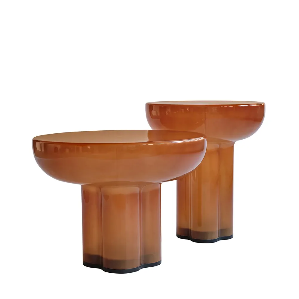 Crown Table, Low - Caramel