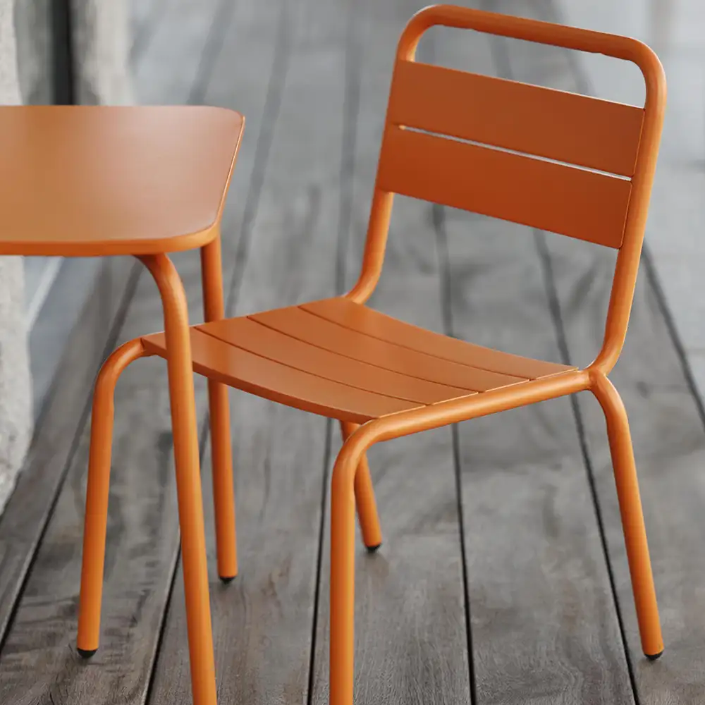 Nera coffee chair child orange