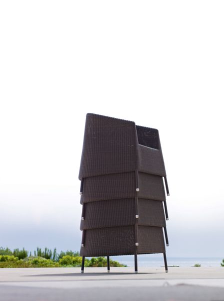 Kingston 2 seater Stackable Lounge Sofa Mocha