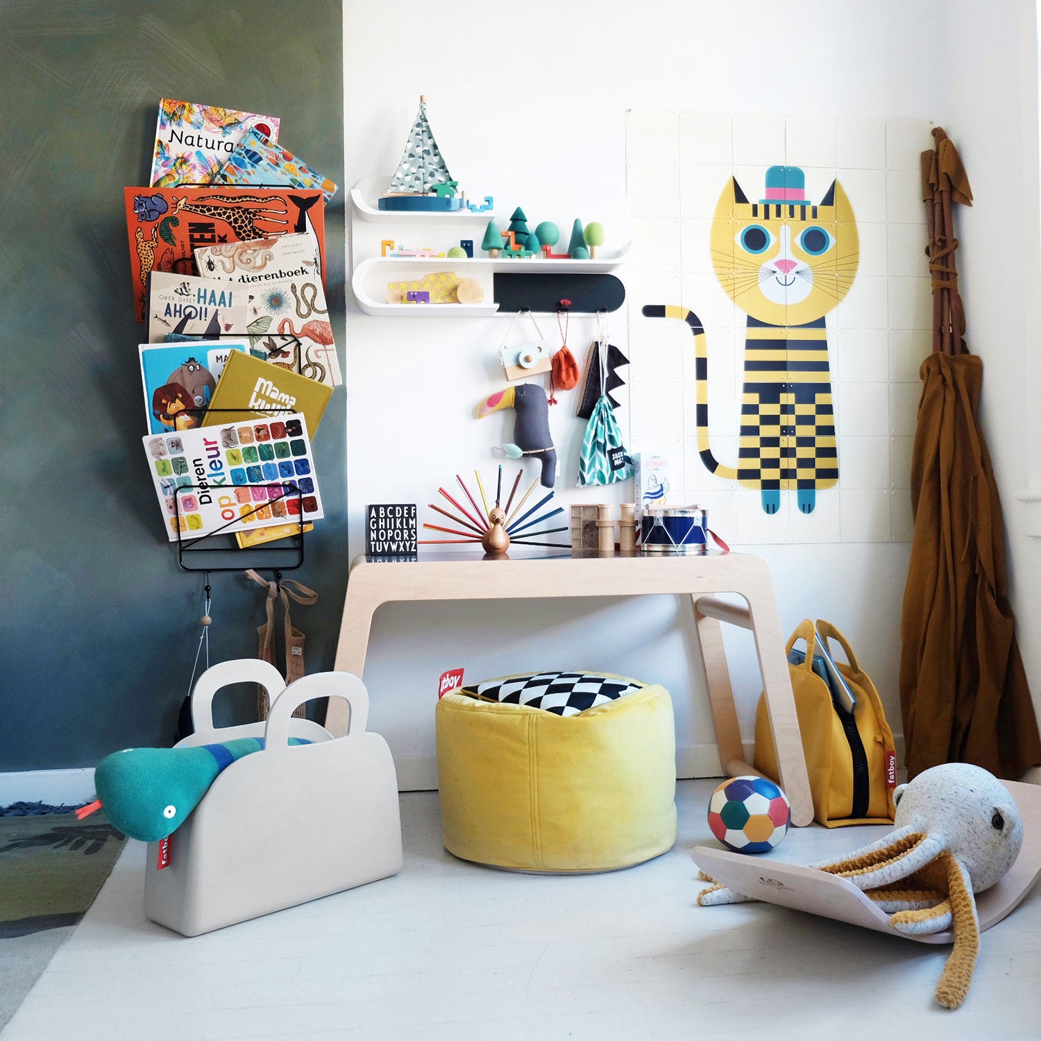 Sjopper-kees shopping bag anthracite