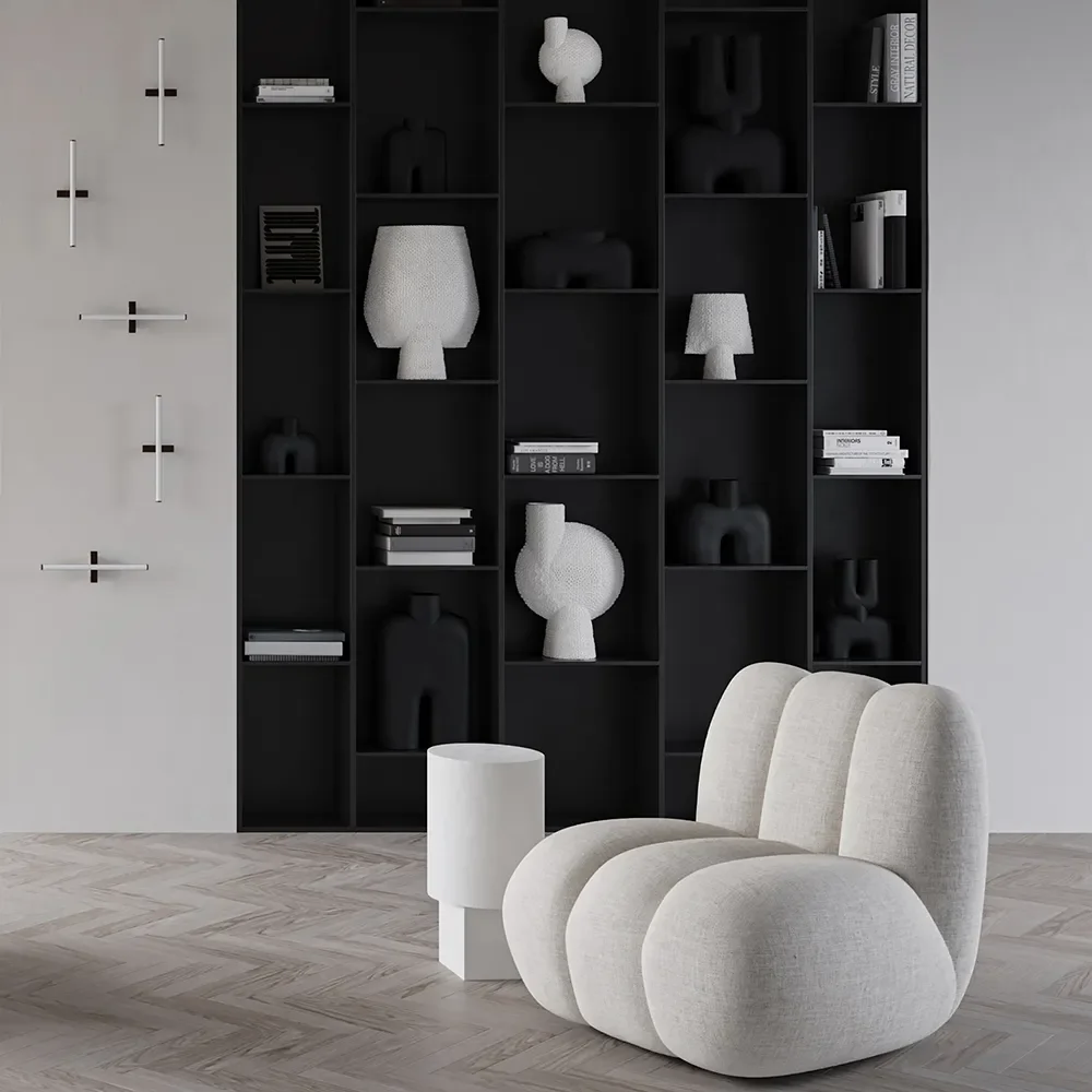 Column Table - Bone White