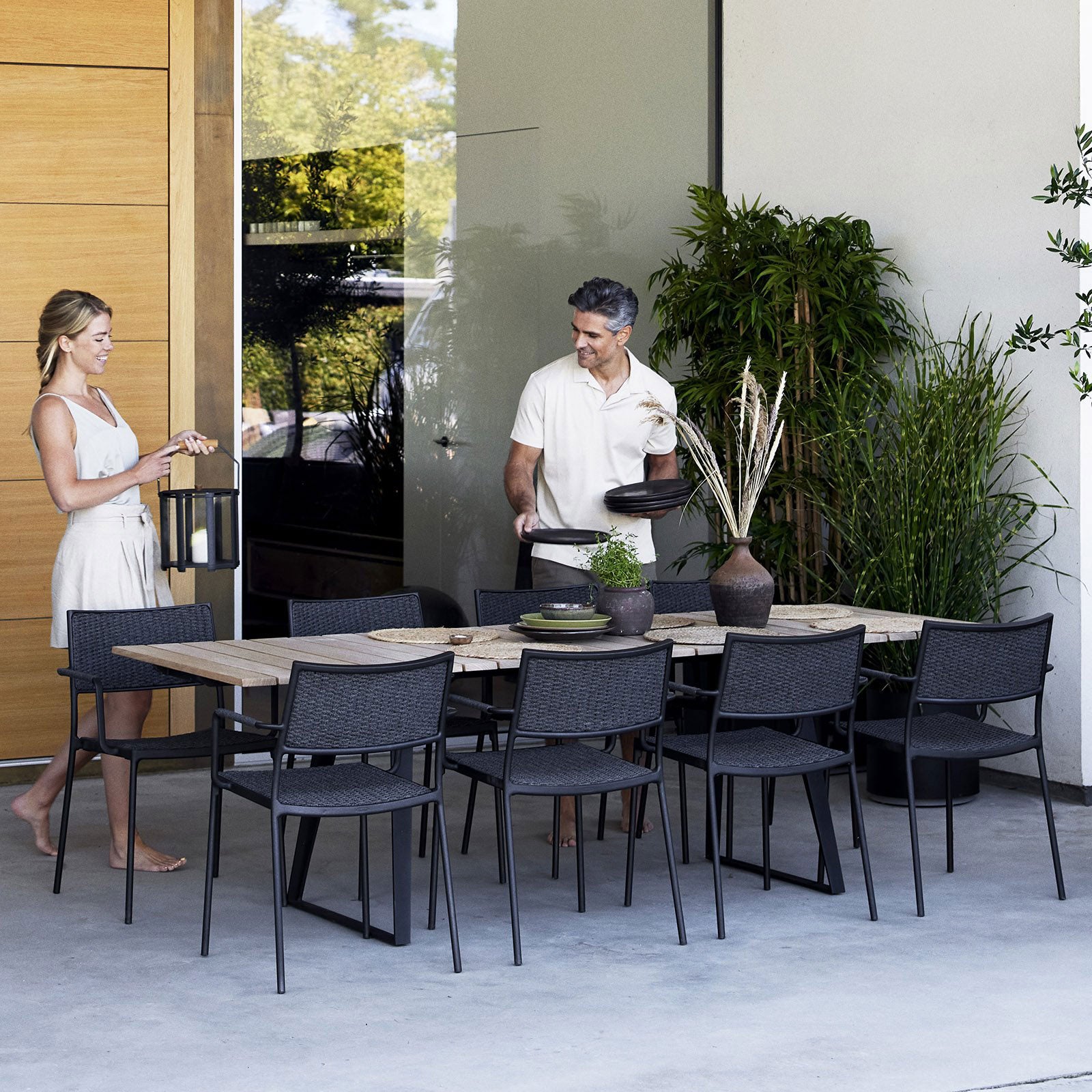 Less Armchair Dark Grey