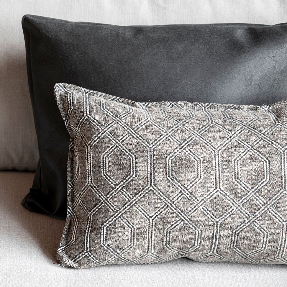 Prese Taupe Cushion Cover Frame 50X50