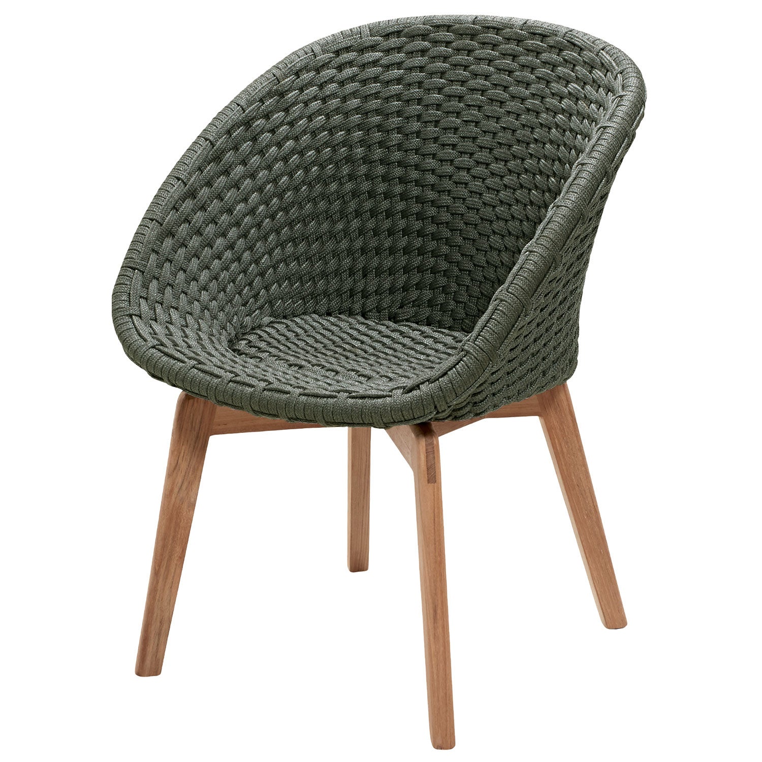 Peacock Armchair Dark green