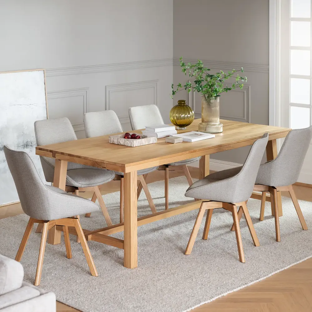 Brooklyn dining table 220x95 cm oak