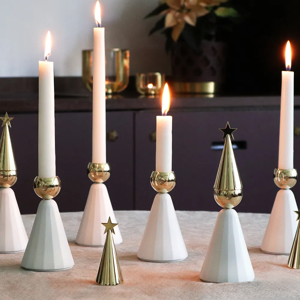 Star snuffer candle extinguisher Brass