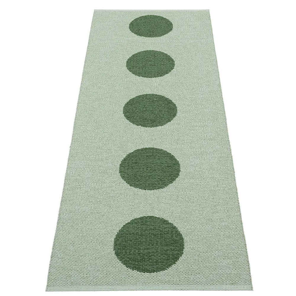 Vera Pop carpet Leaf/Misty Mint 70 x 200cm
