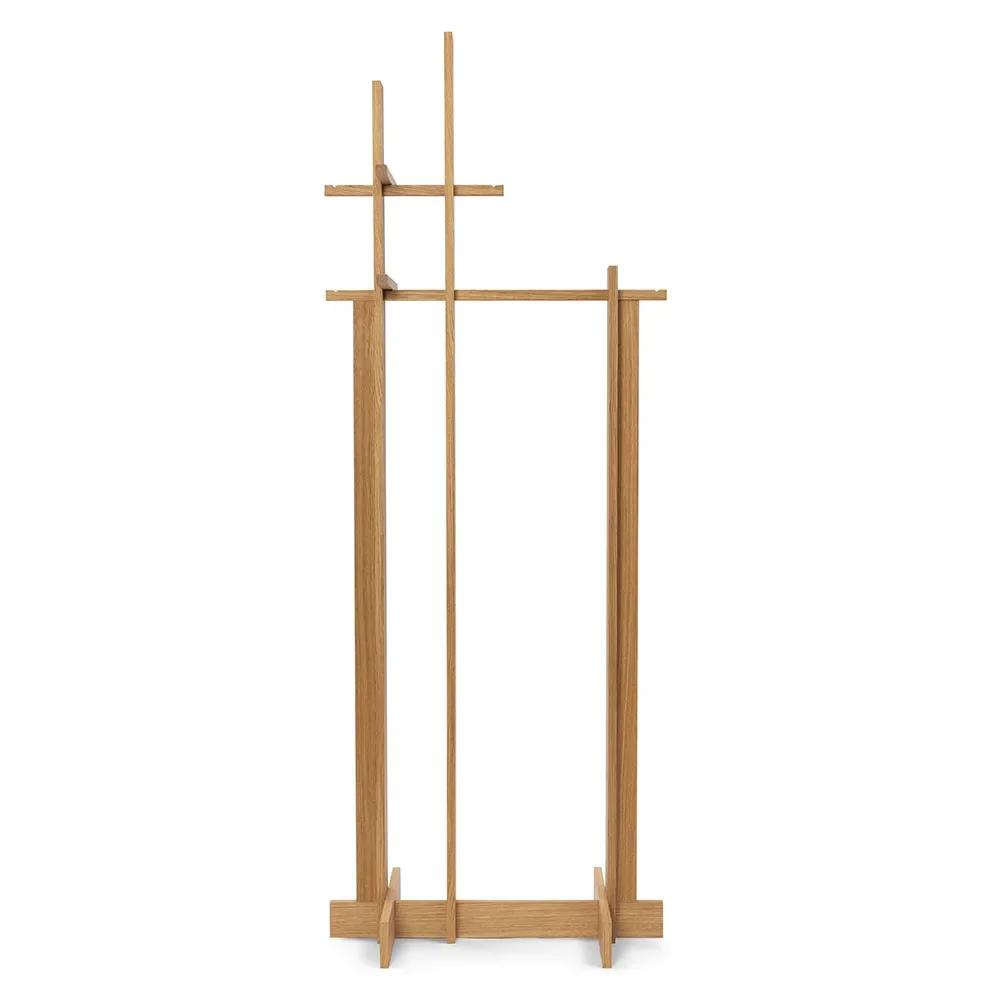 Bridge Clothes Stand - Oiled Oak