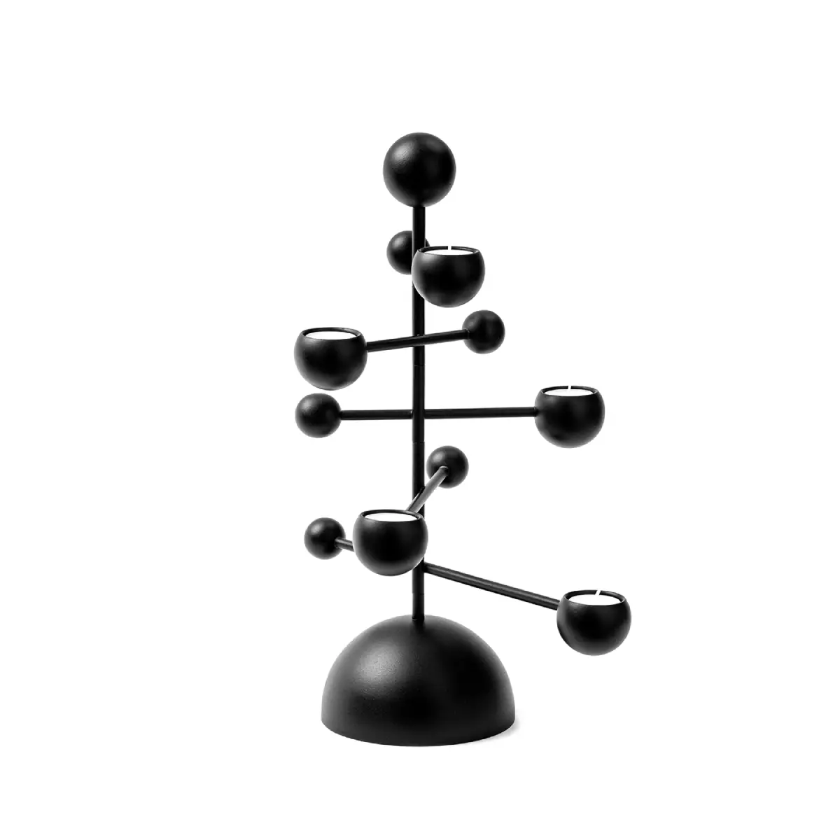 Teluria candle holder black
