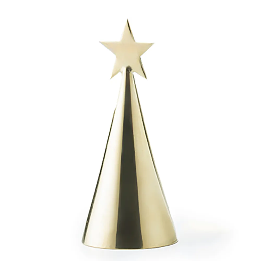 Star snuffer candle extinguisher Brass
