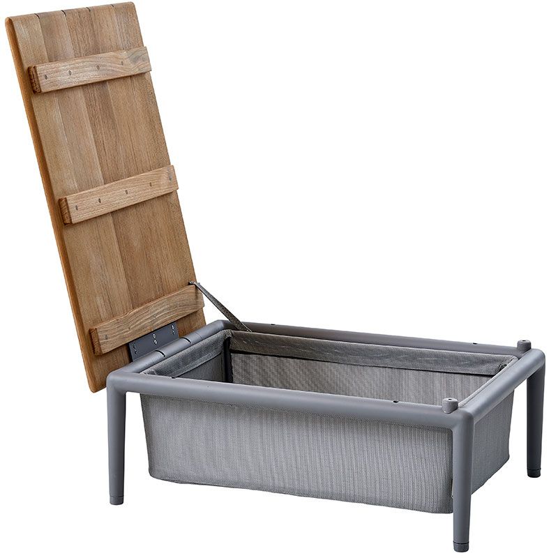 Conic Box Table Light grey