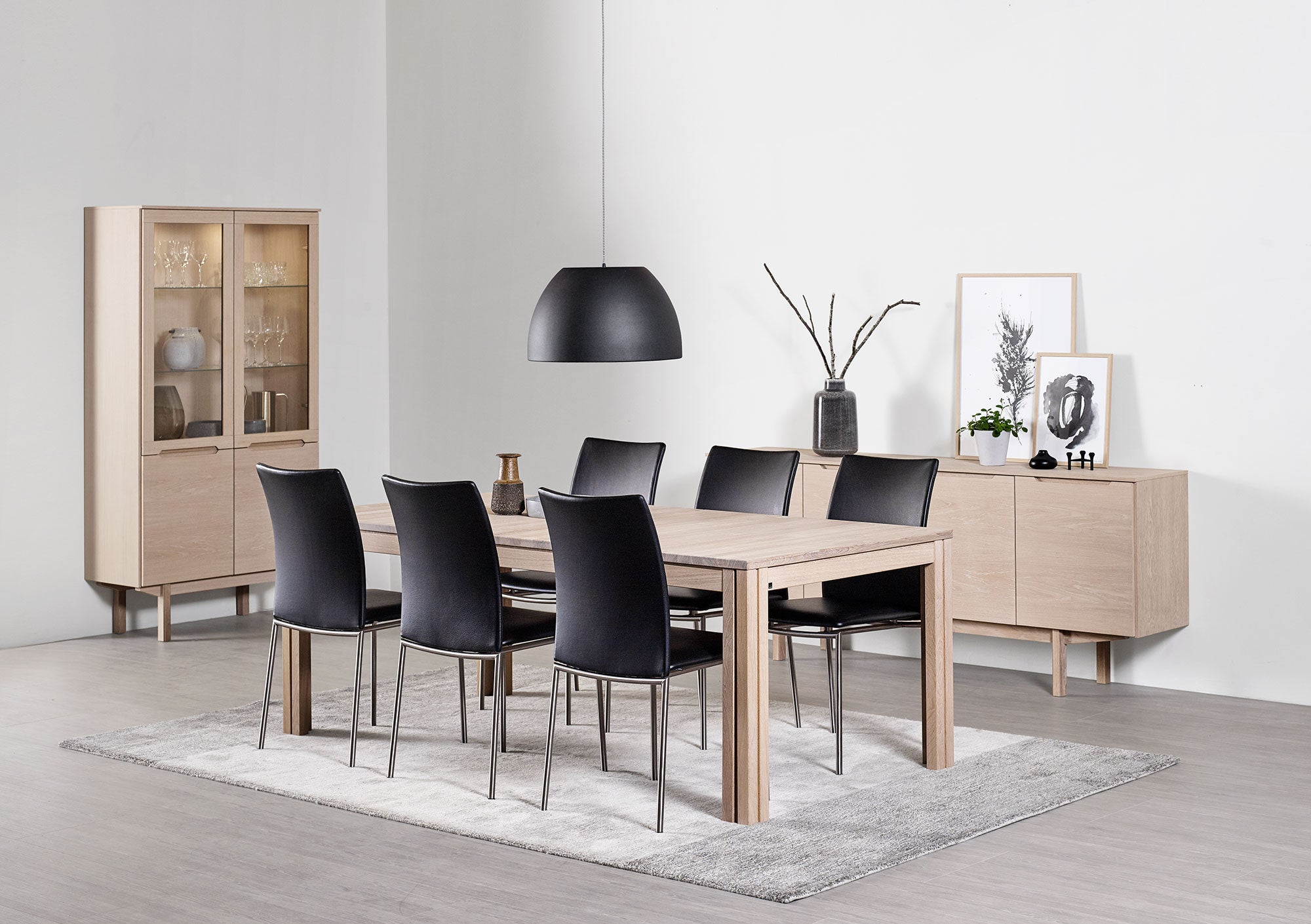 Sm24 Table Oak Lacquer 200-356(512)X100X73cm