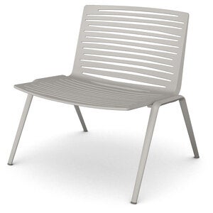 Zebra armchair Iron Grey