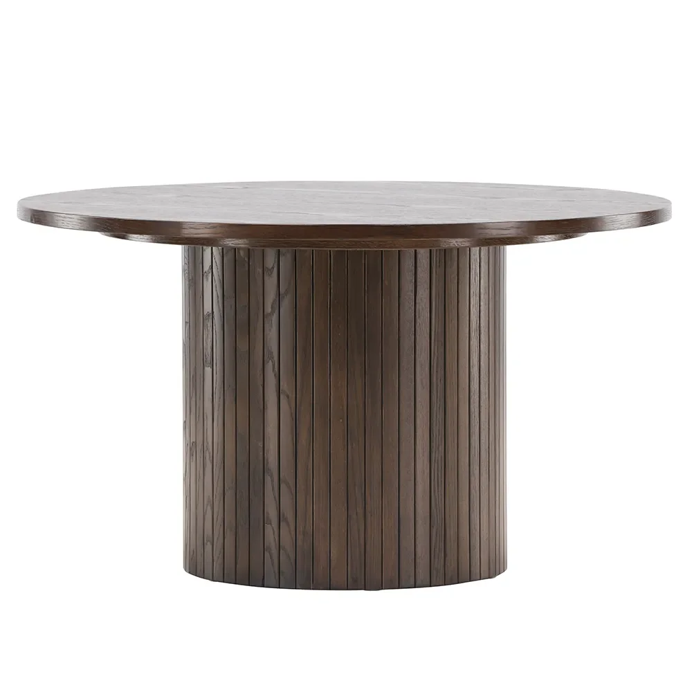Bianca coffee table Ø80 Mocha
