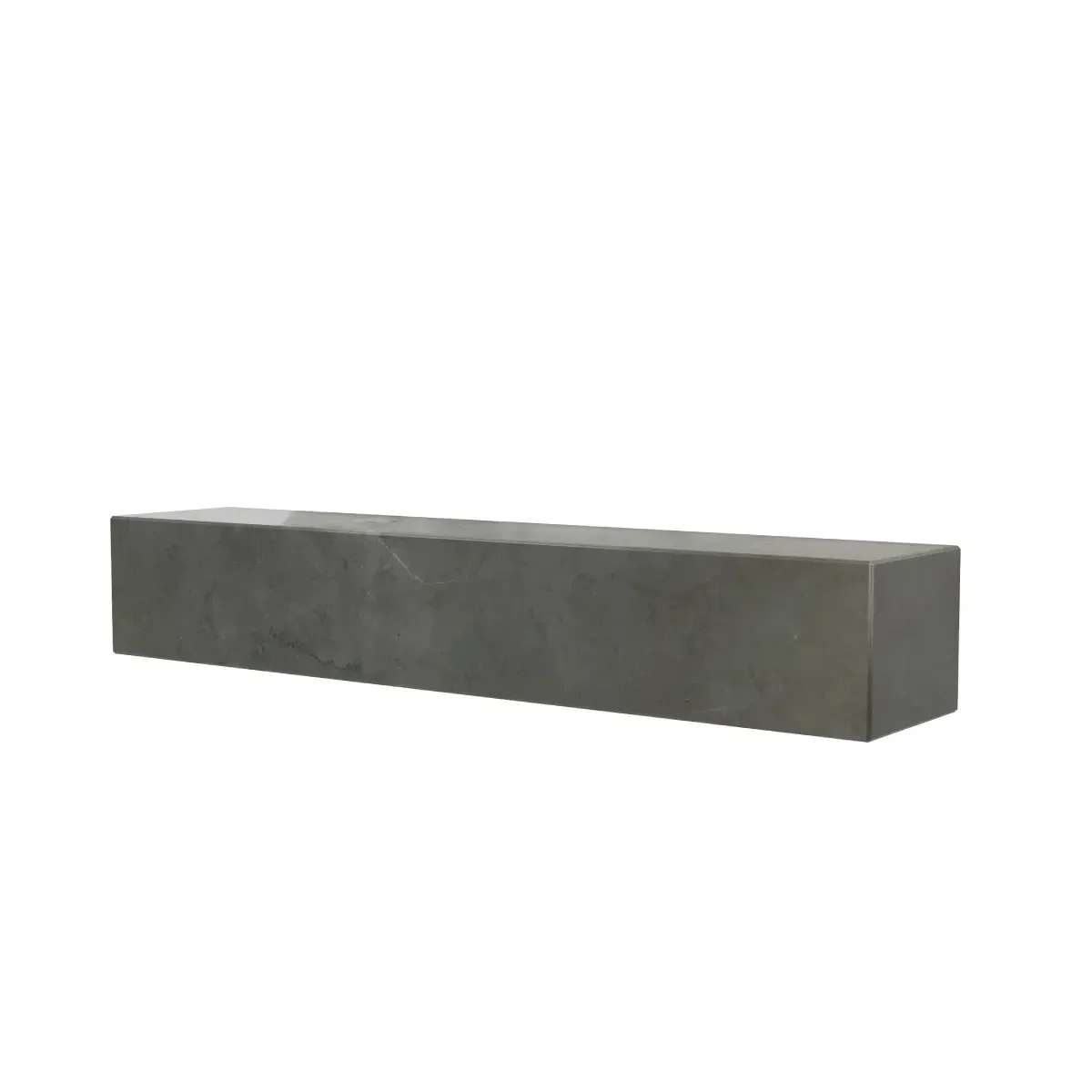 Plinth Shelf, Marble Grey, Kendzo