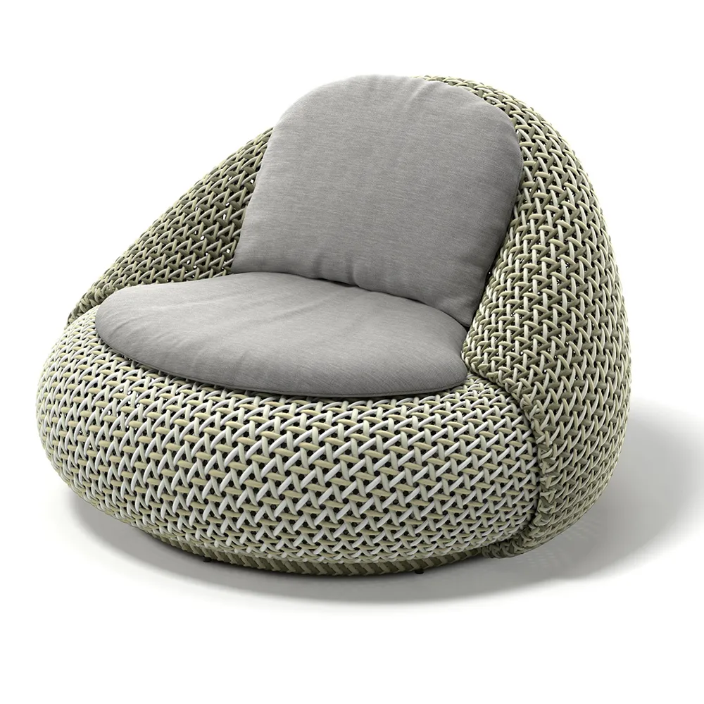 ATOLO lounge chair C3A forest light 0220 spring mist 0221