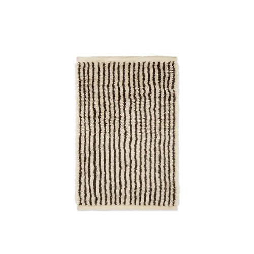 Kami Knotted Rug 80x120 cm- Off-white/Coffee