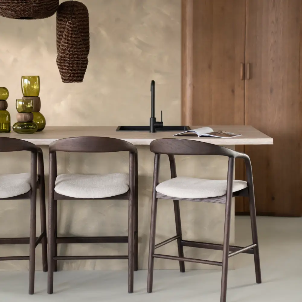Rayven Bar chair - brown