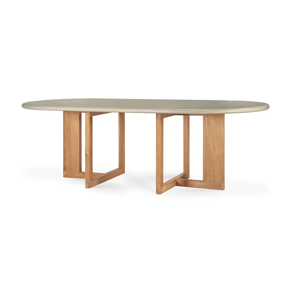 Trestle Dining table 240x110 cm