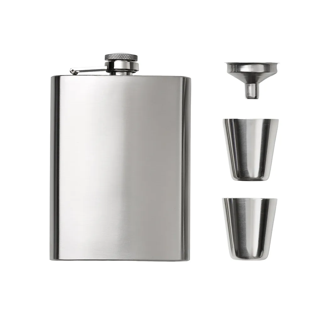 The Essentials - Hip Flask Dark Blue
